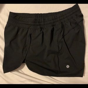 Lululemon power stride shorts 12 black